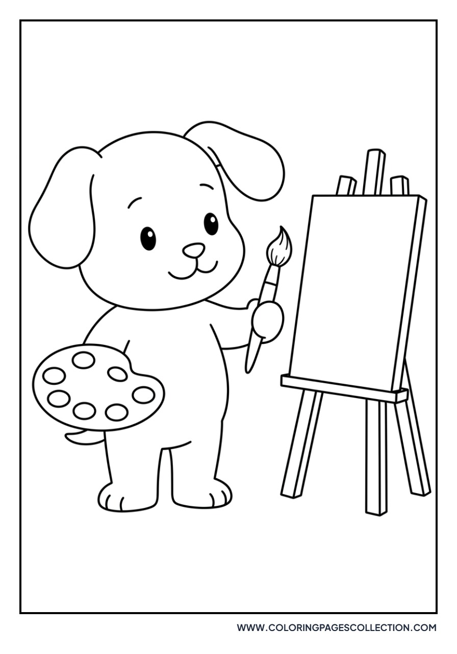 Pochacco Painting