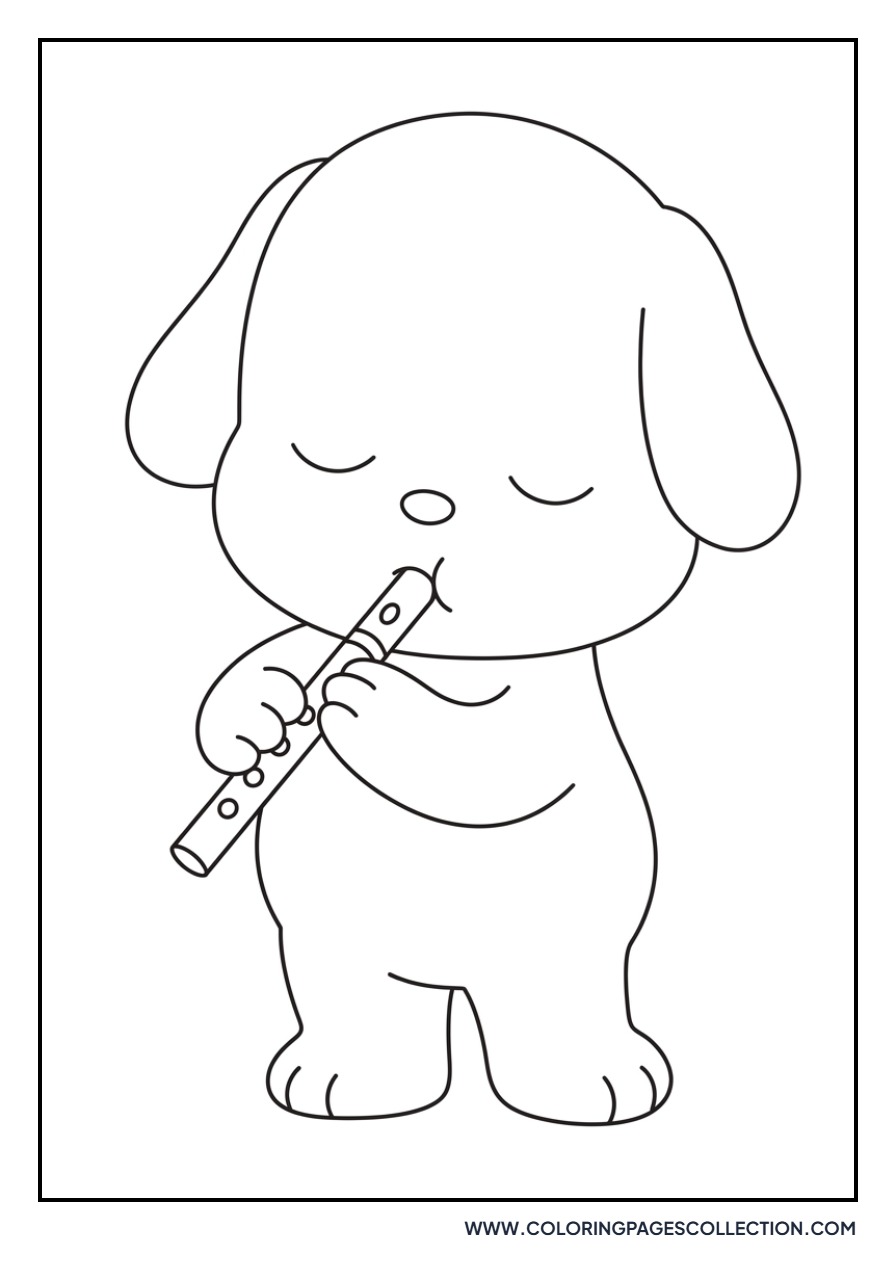 Pochacco Playing Flute
