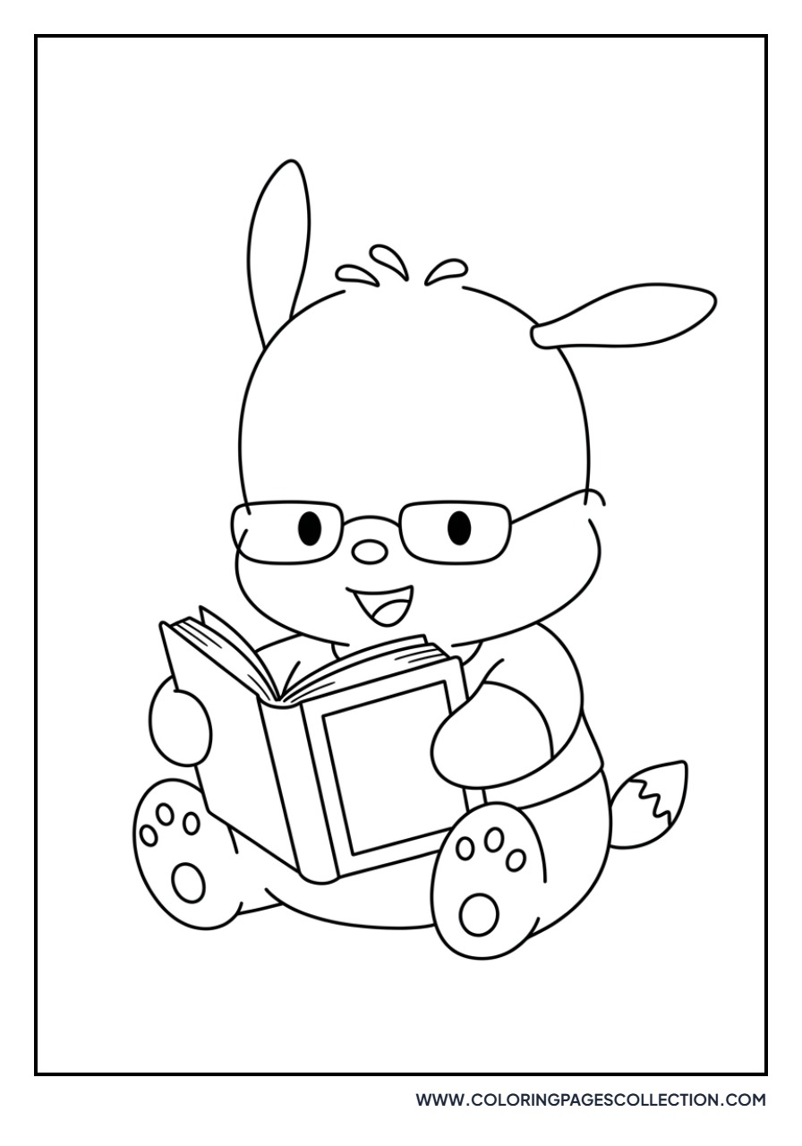 Pochacco Reading a Book