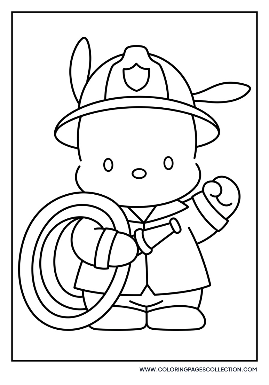 Pochacco the Firefighter