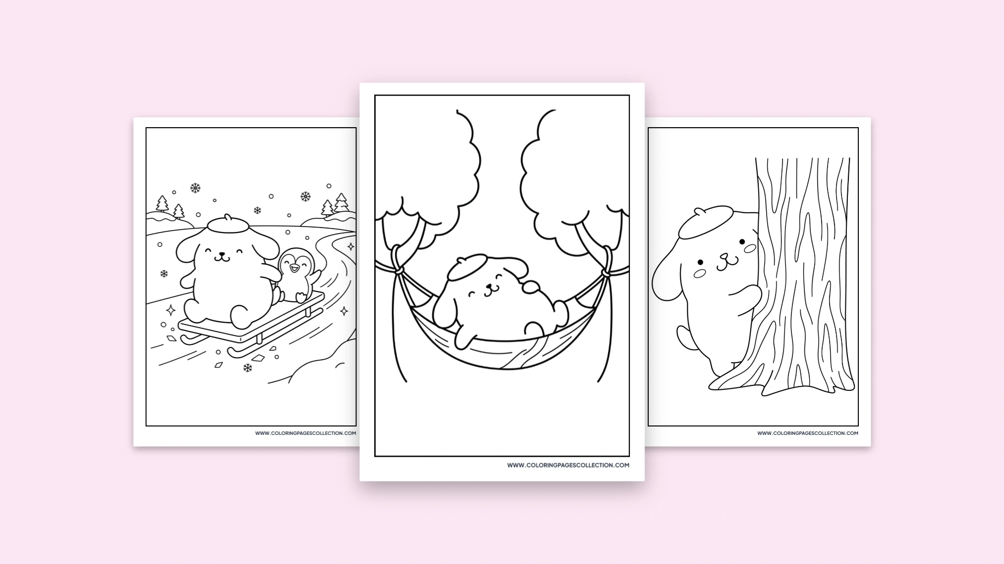 61+ Free Printable Pompompurin Coloring Pages