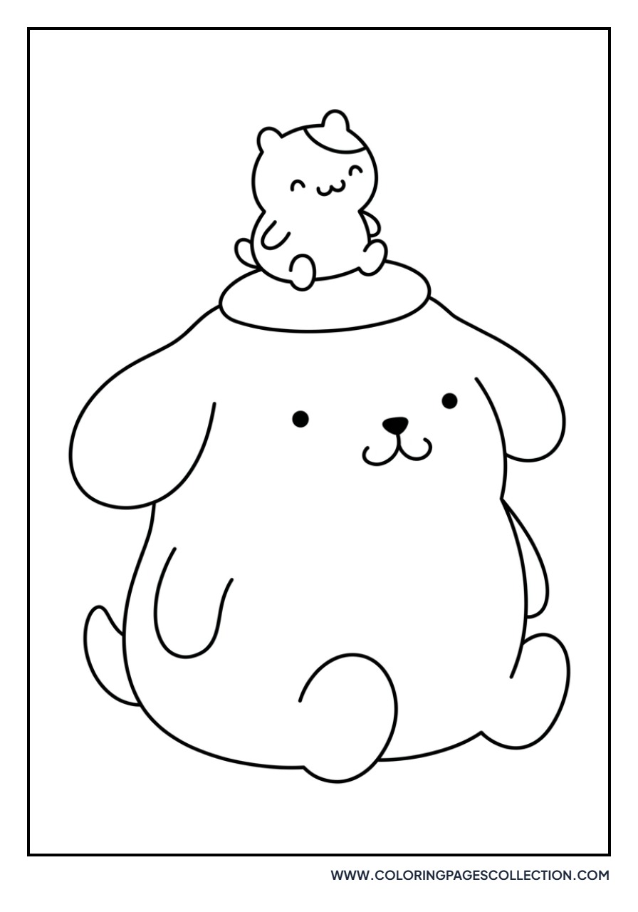 Pompompurin and Custard the Bird