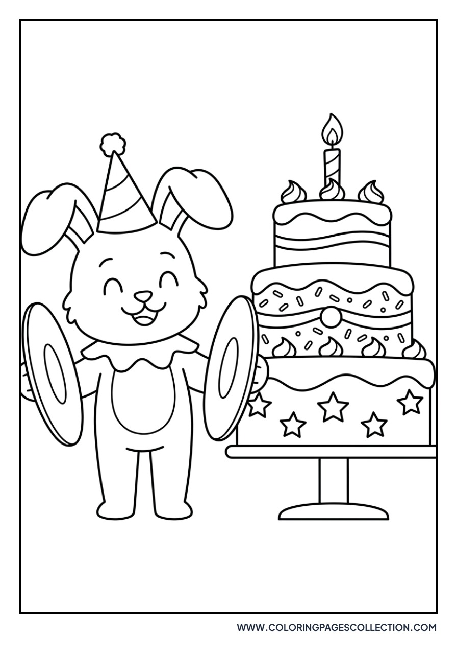 Bunzo Bunny Birthday Theme