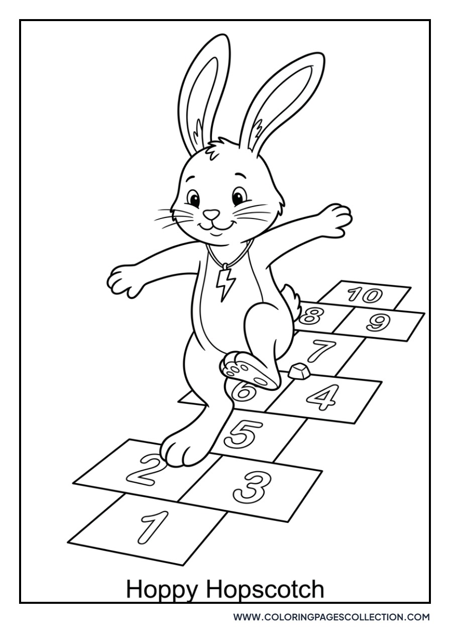 Hoppy Hopscotch Playing Games