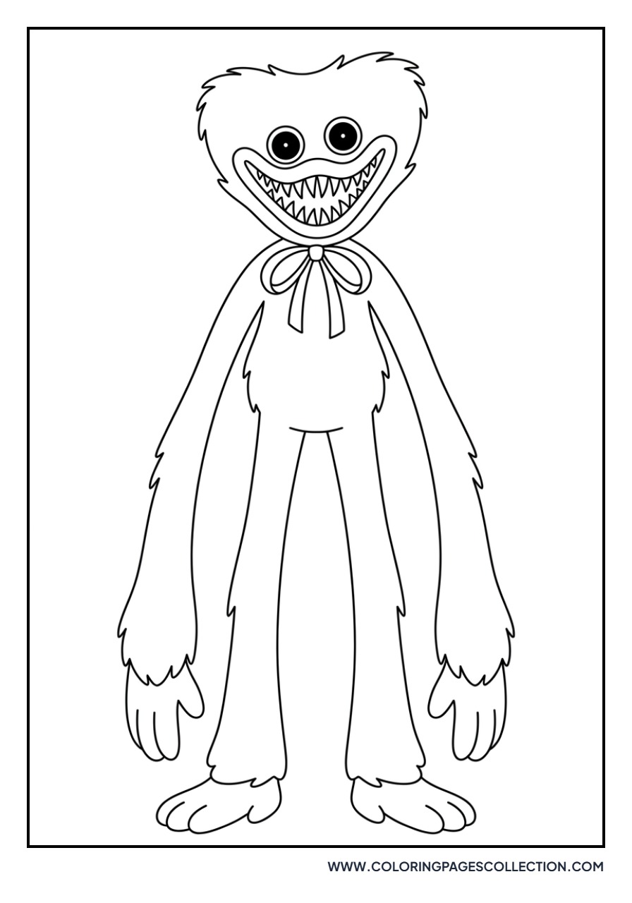 Huggy Wuggy Standing Tall