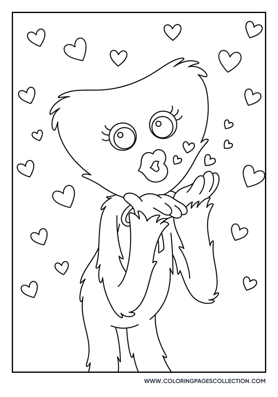 Kissy Missy with Hearts