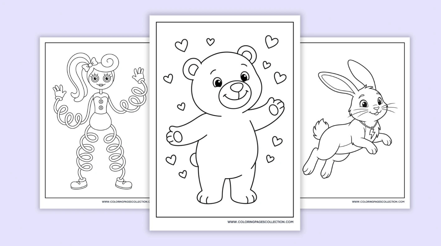 Poppy Playtime Coloring Pages coloring pages