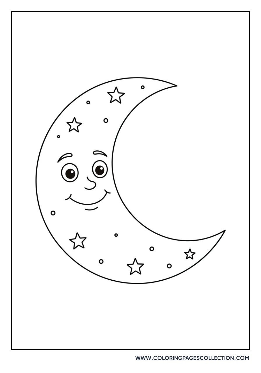 The Smiling Critters Moon Logo