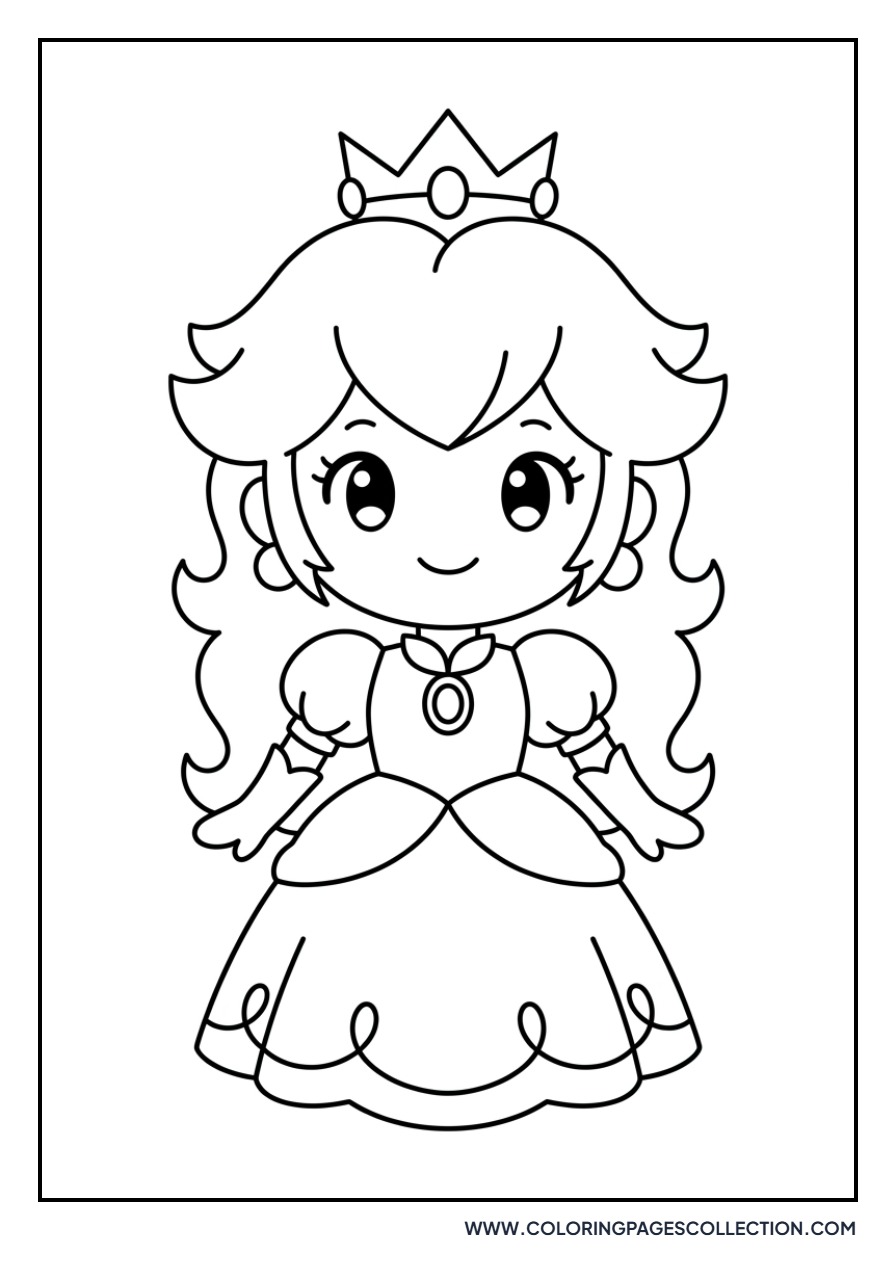 Chibi Princess Peach