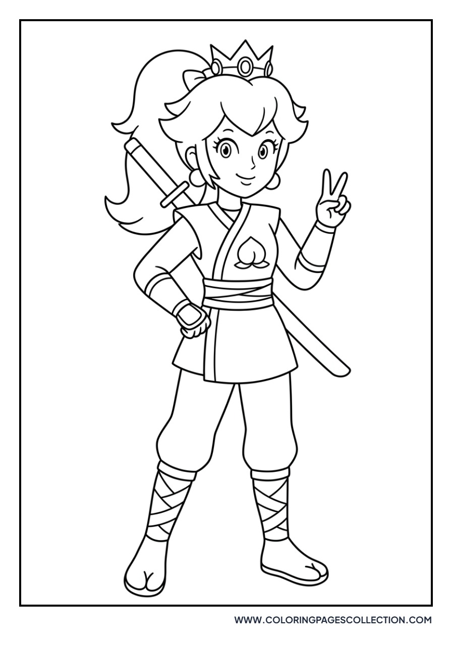Ninja Princess Peach