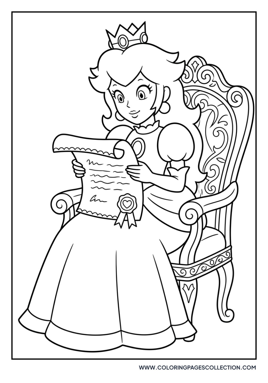 Peach and the Mail