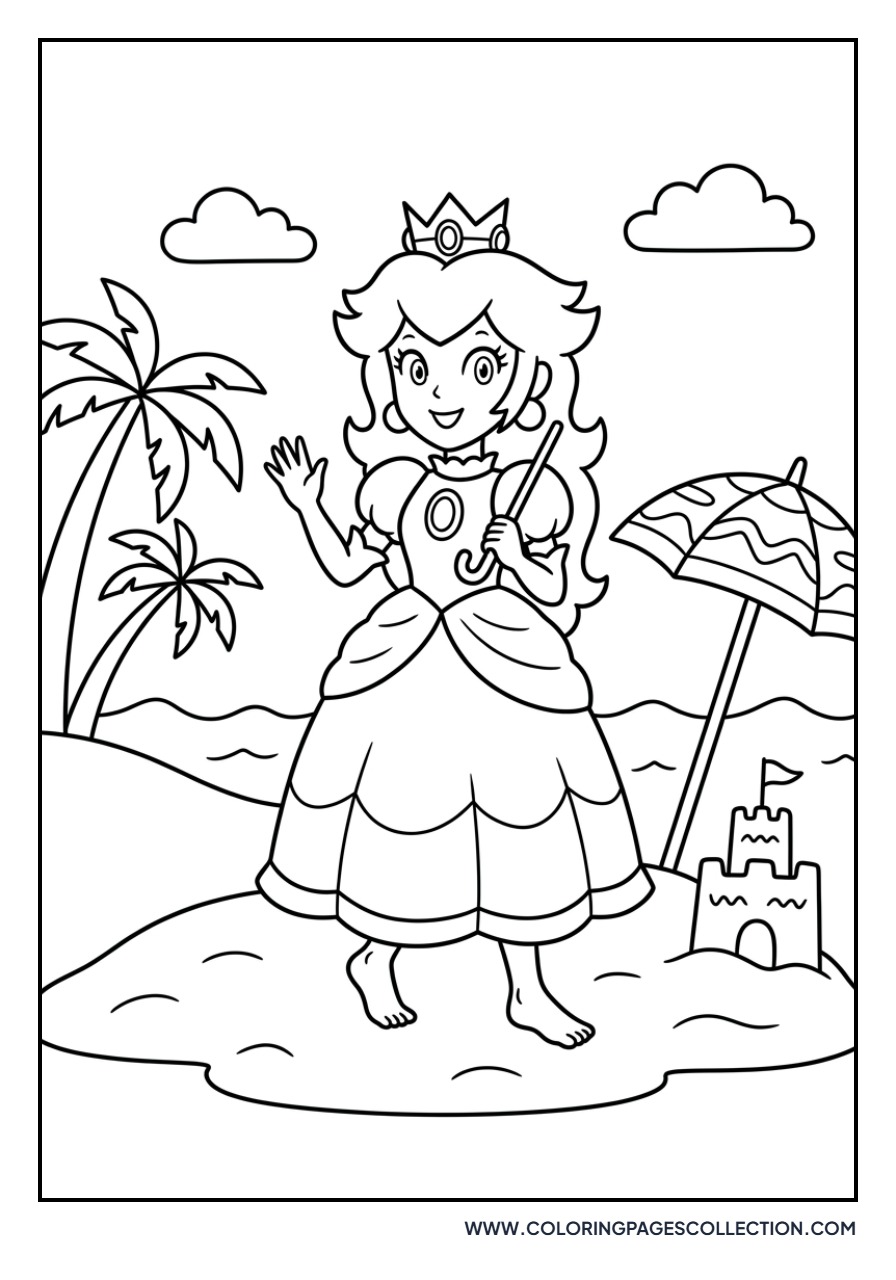 Peach at the Beach