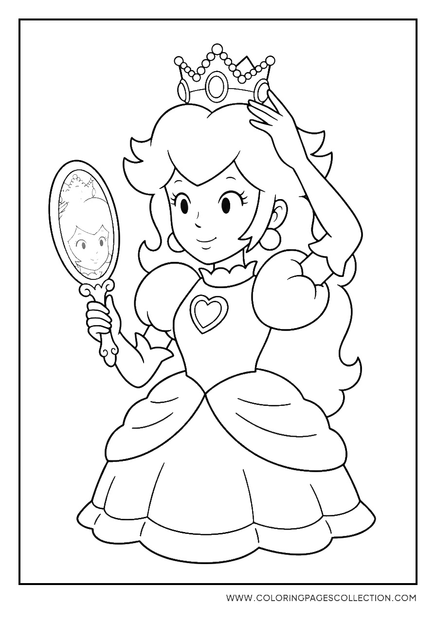 Peach with her Crown
