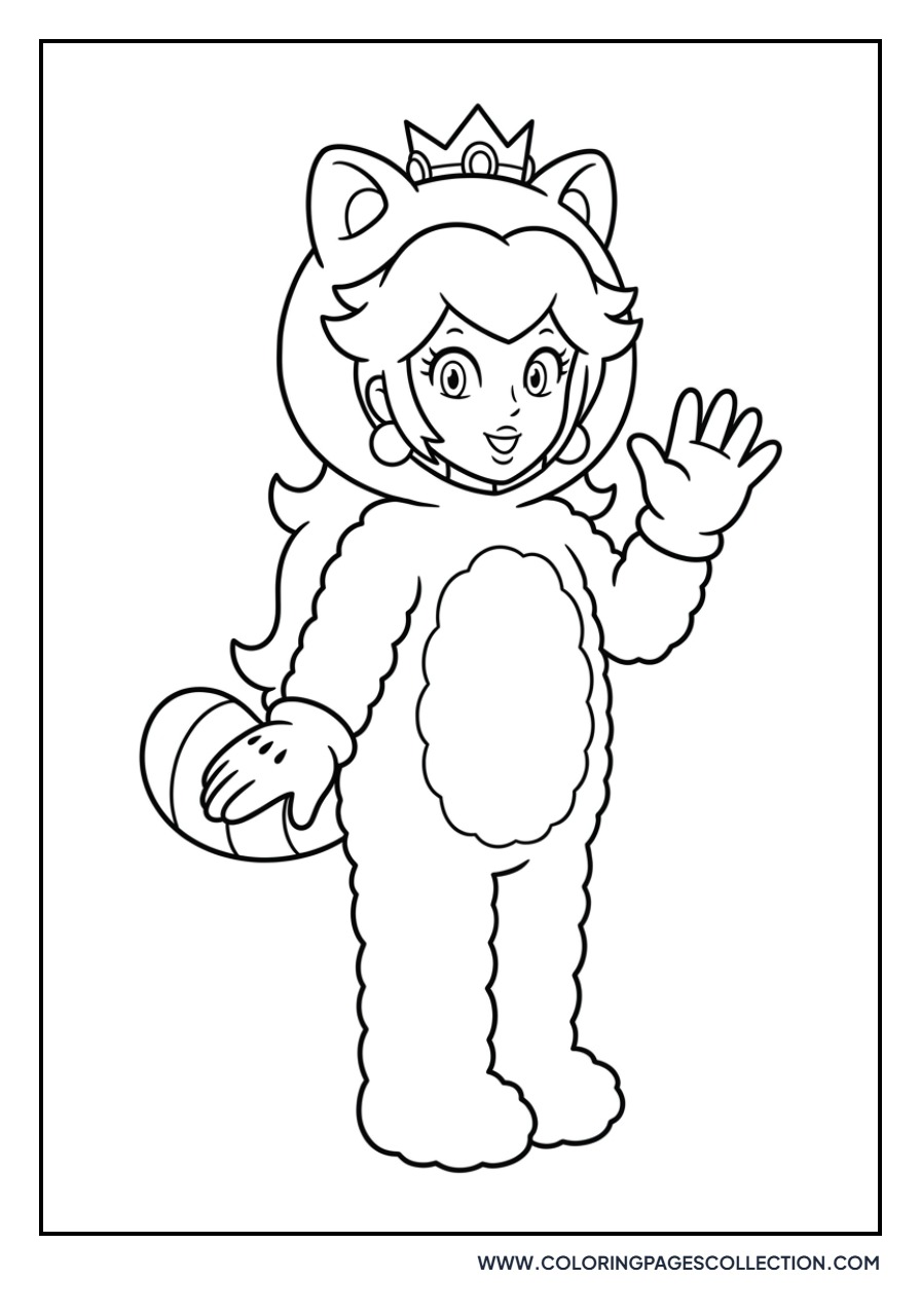 Tanooki Princess Peach
