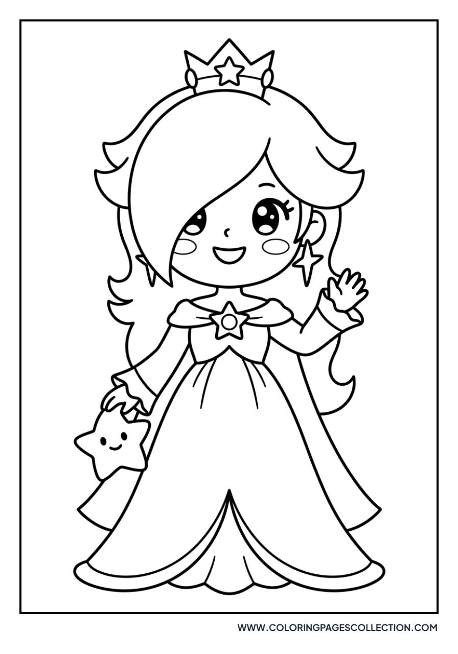 Chibi Rosalina Smiling