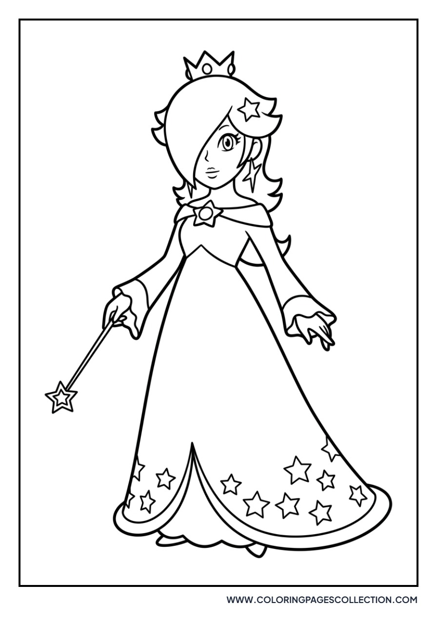 Princess Rosalina Standing Tall