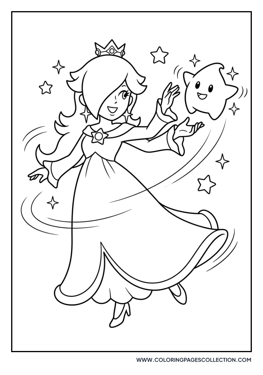 Rosalina Dancing with Luma