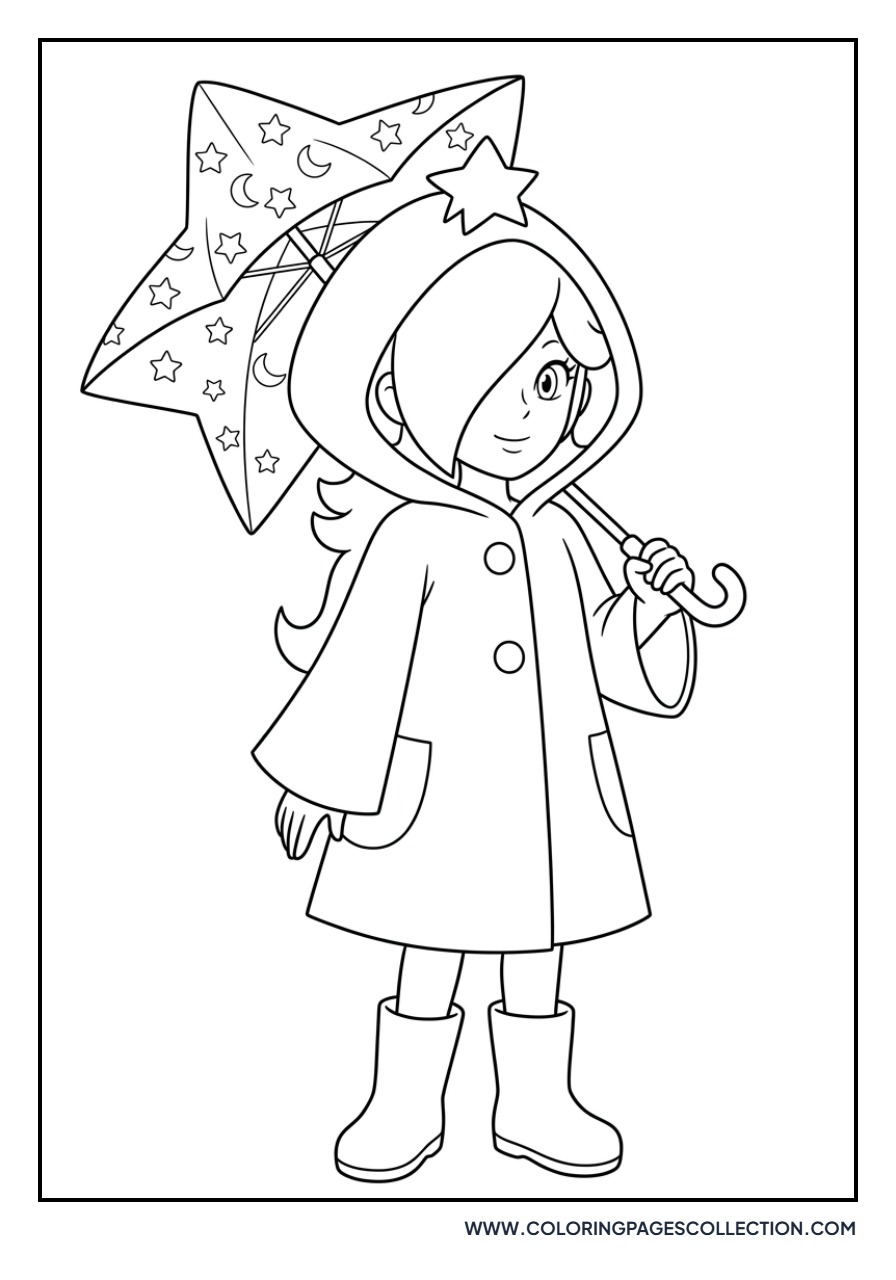 Rosalina in a Raincoat