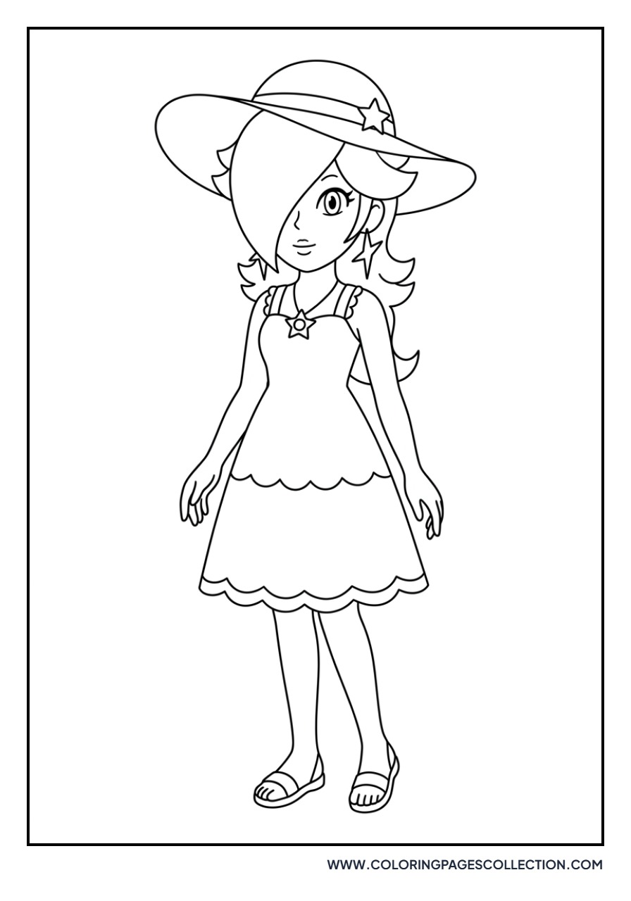 Rosalina in a Summer Dress