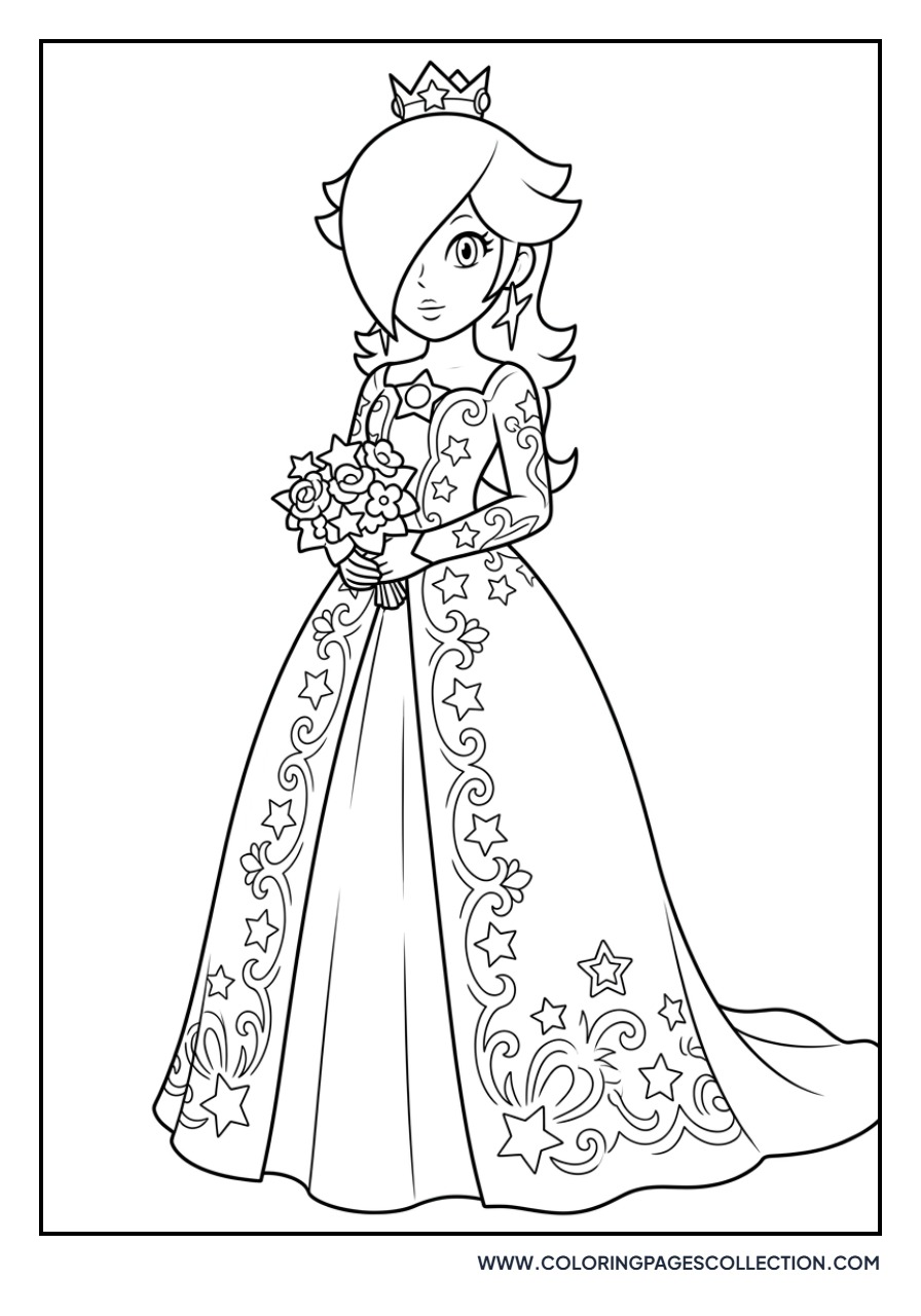 Rosalina in a Wedding Dress