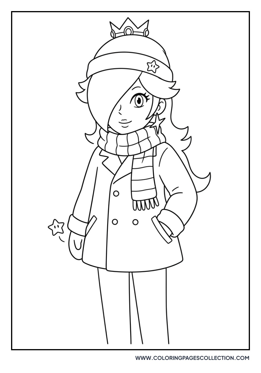 Rosalina in a Winter Outfit