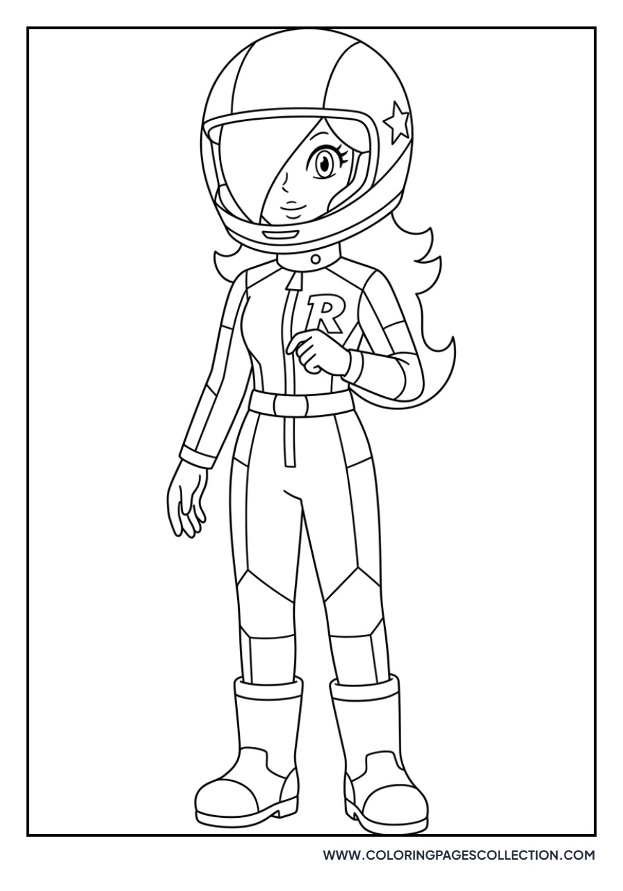 Rosalina in her Biker Suit