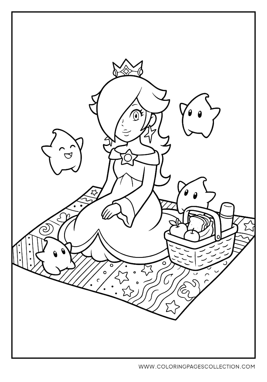 Rosalina with a Picnic Basket