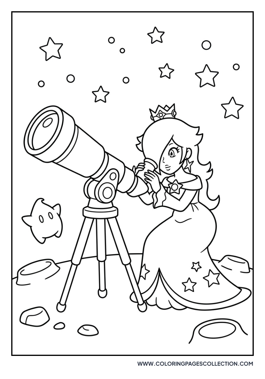 Rosalina with a Telescope