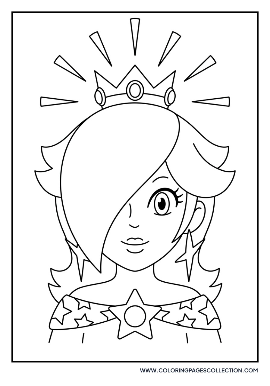 Rosalina with her Crown Glowing