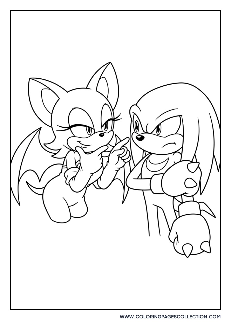 Rouge the Bat and Knuckles