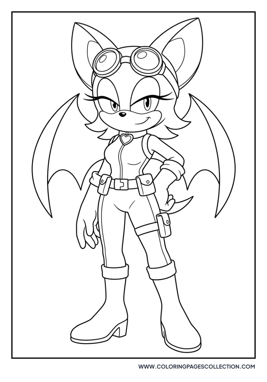 Rouge the Bat in Spy Gear