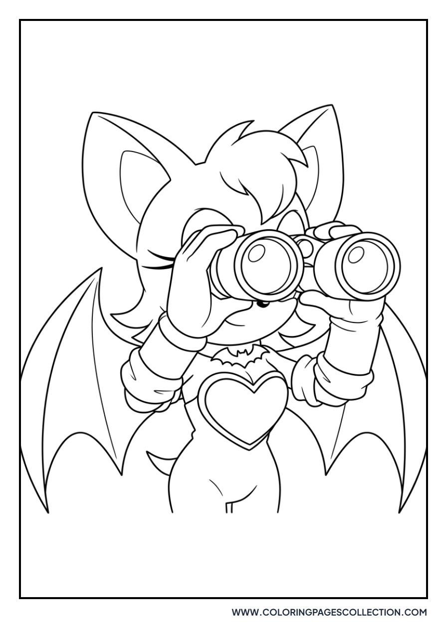 Rouge the Bat on a Mission