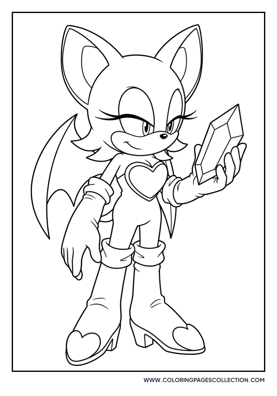 Rouge with a Master Emerald Shard