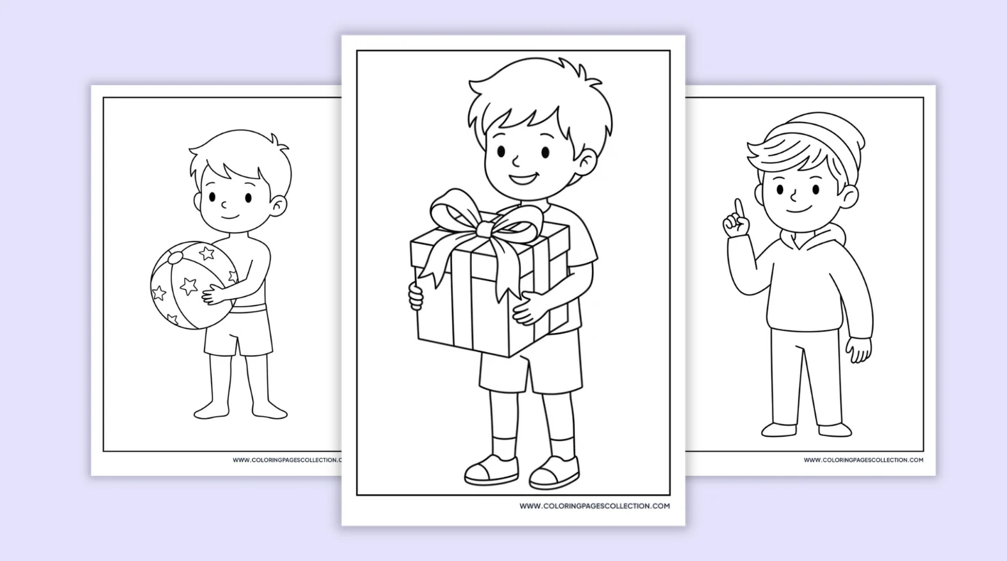 Saja Boys Coloring Pages coloring pages