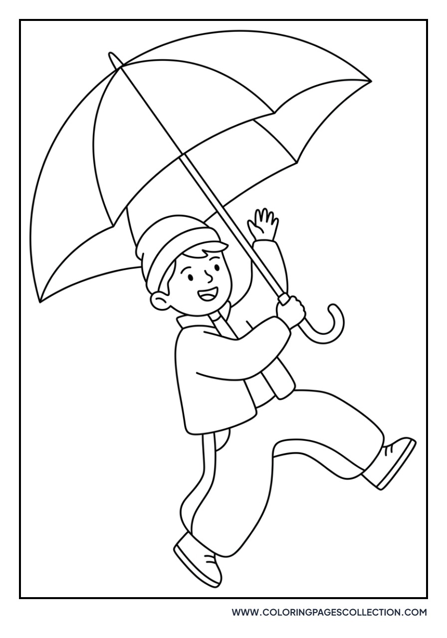 Saja Boys Dancing With Umbrella
