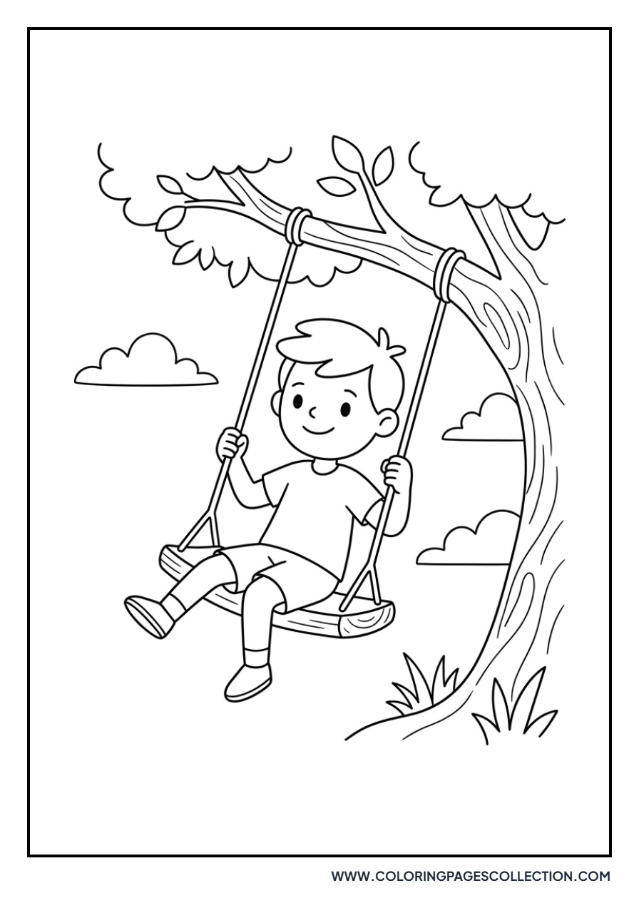 Saja Boys On a Swing