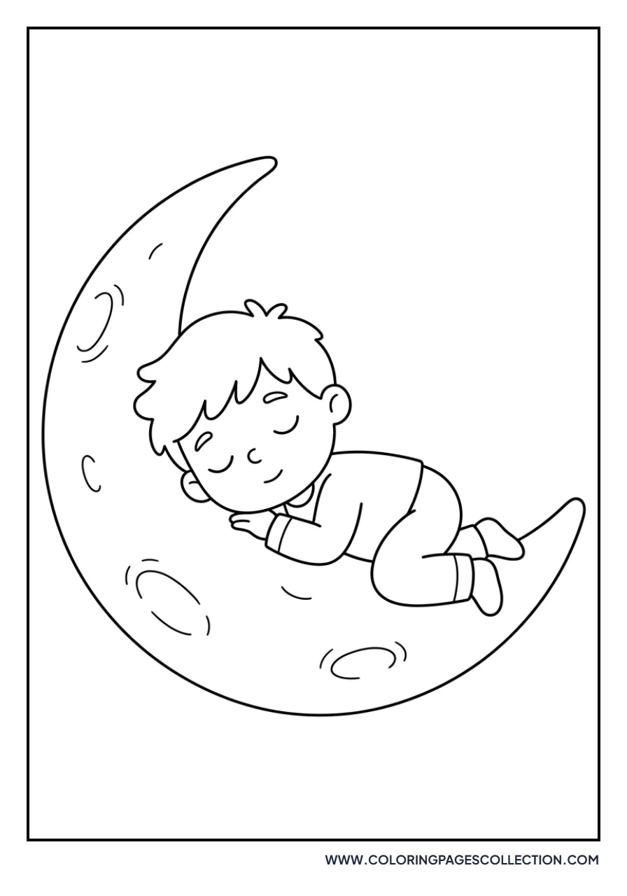 Saja Boys Sleeping on a Moon