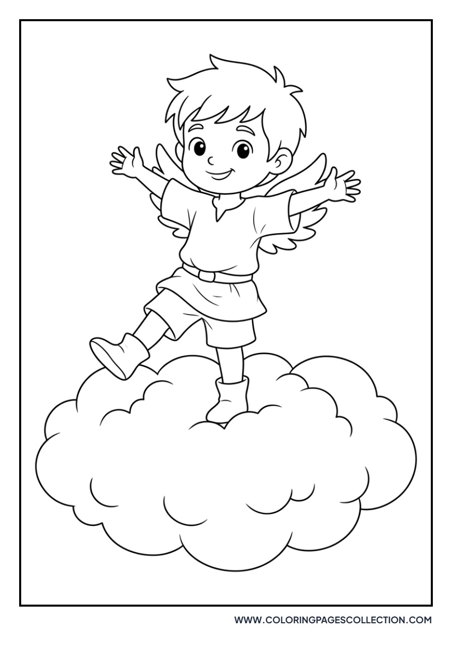 Saja Boys Standing on a Cloud