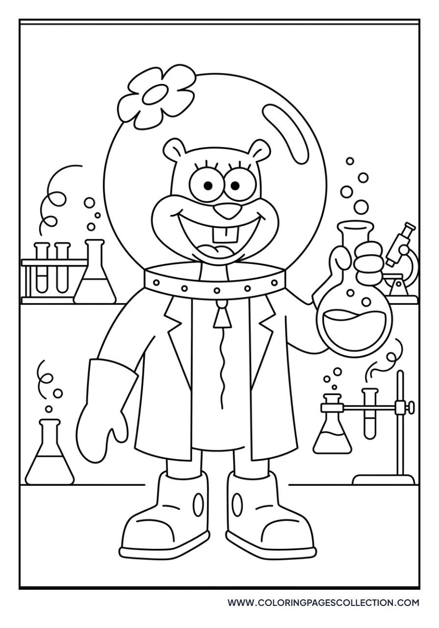 Sandy Cheeks Science Lab