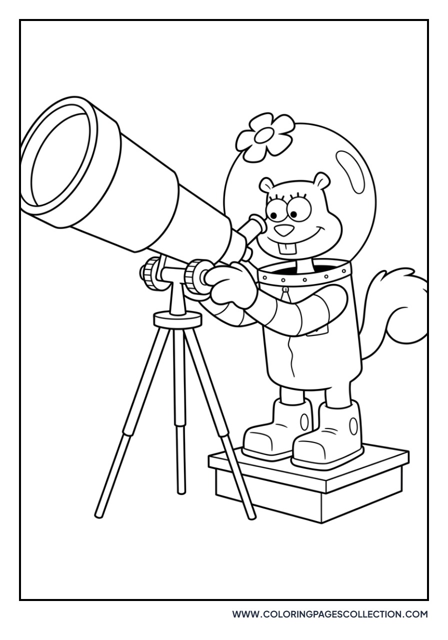 Sandy Cheeks Telescope