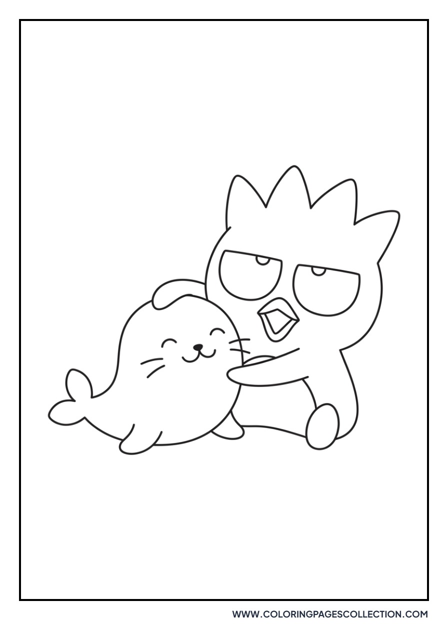 Badtz-Maru and Hana-Maru