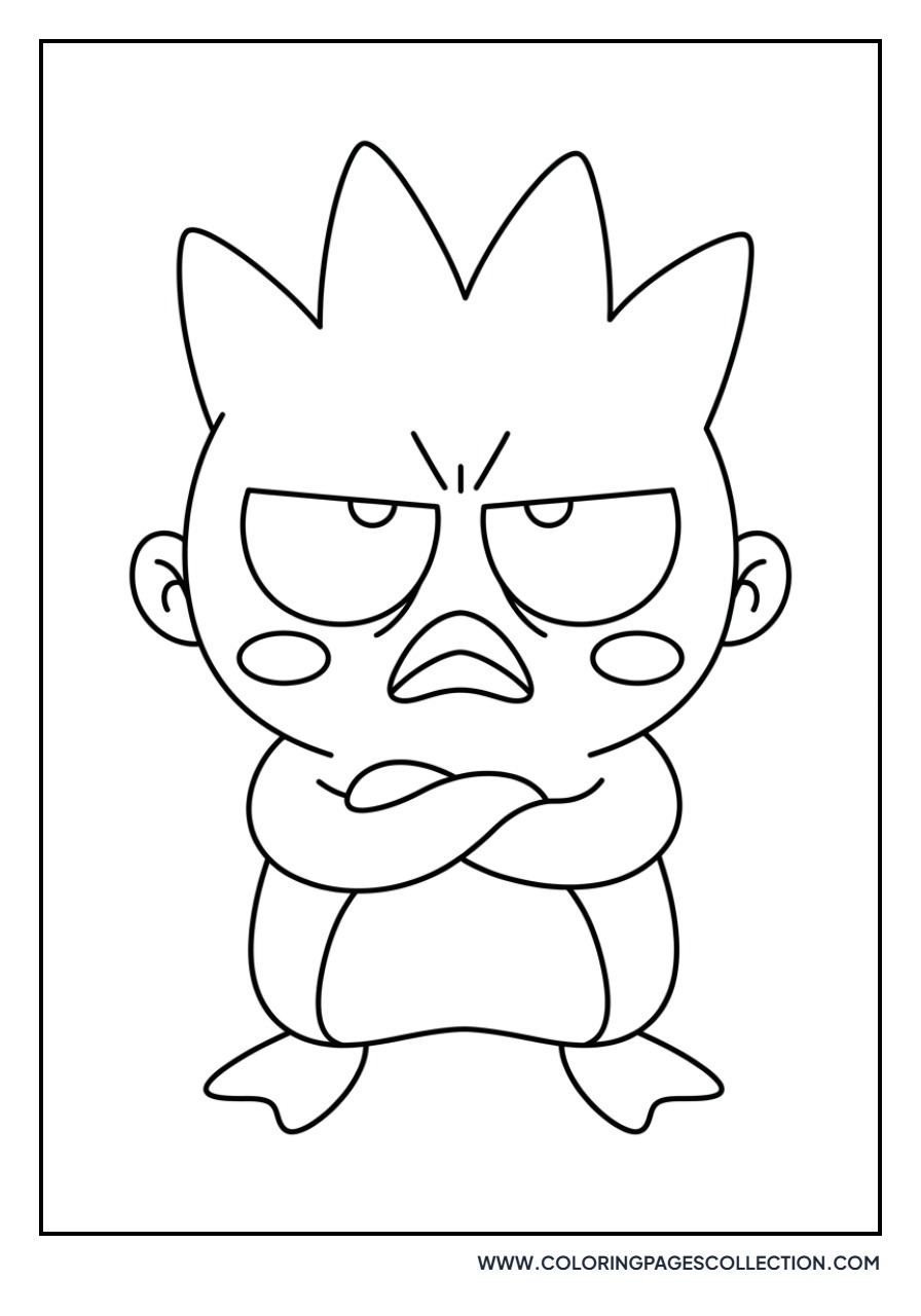 Badtz-Maru Being Grumpy
