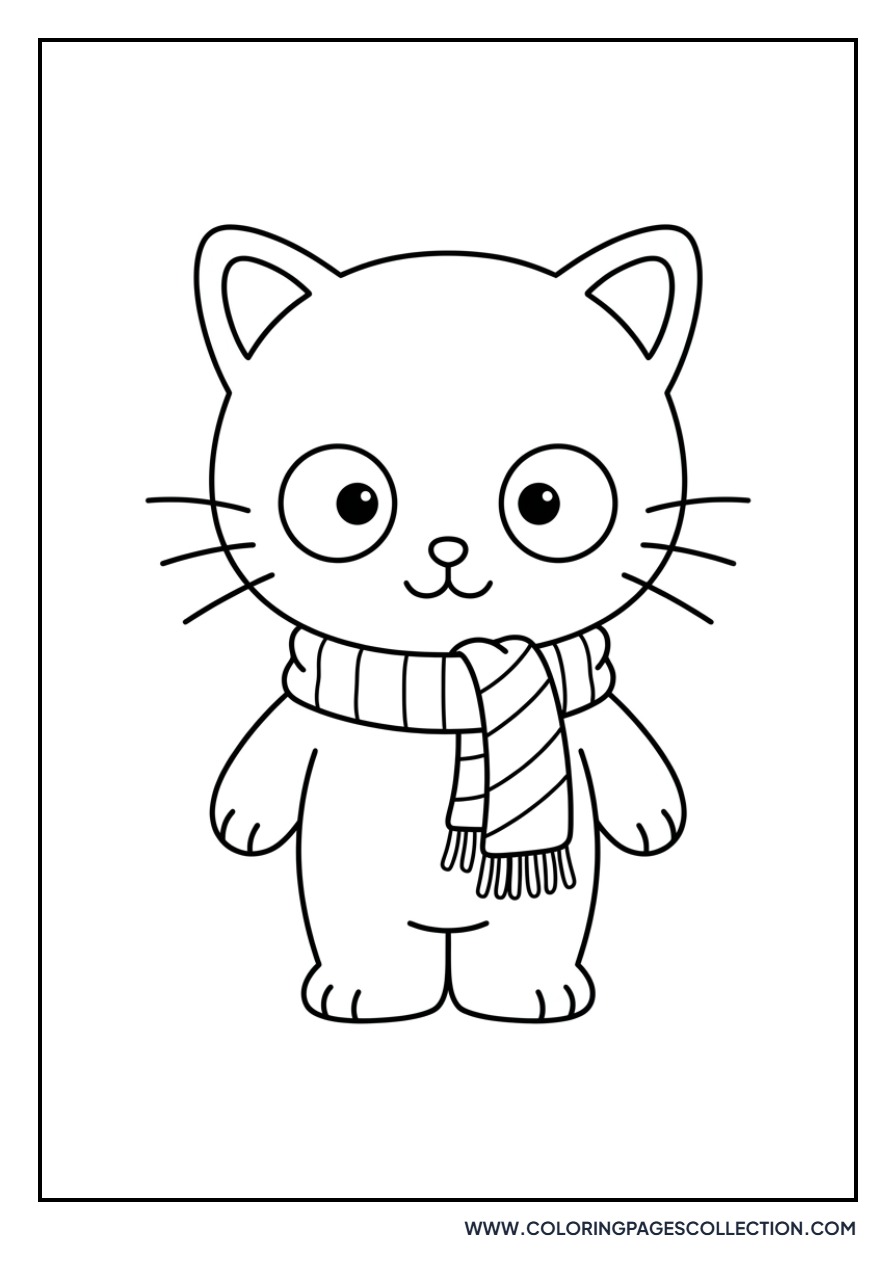 Chococat with a Scarf
