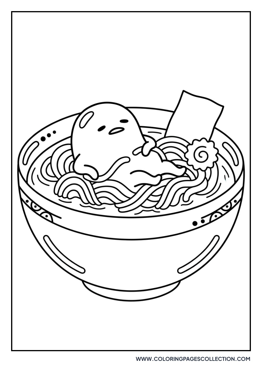 Gudetama in a Bowl