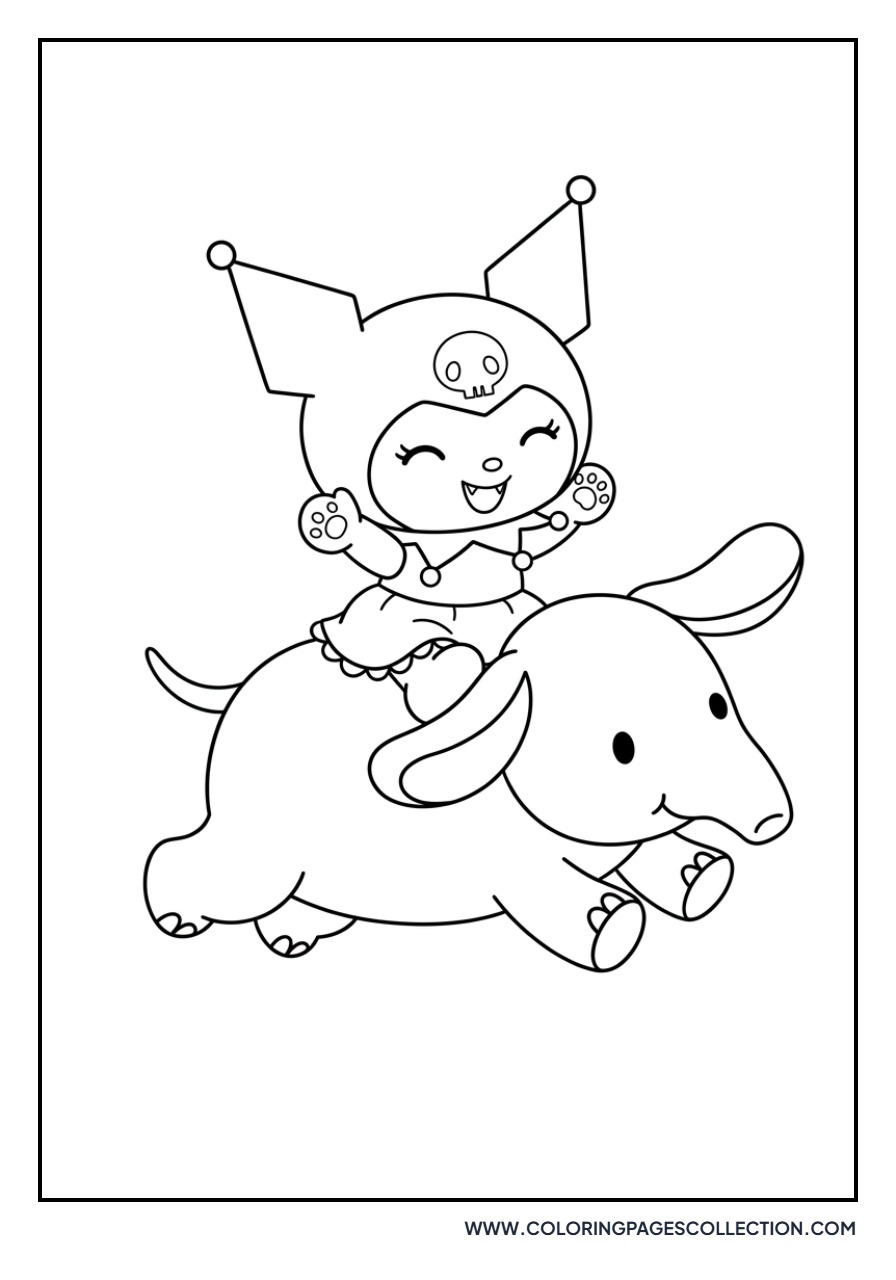 Kuromi and Baku