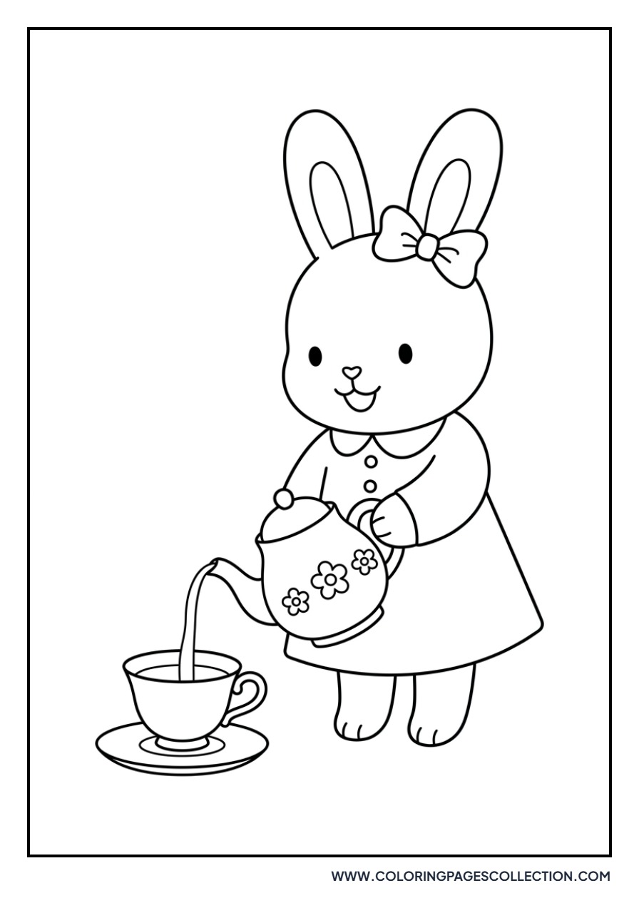 Marroncream Tea Party