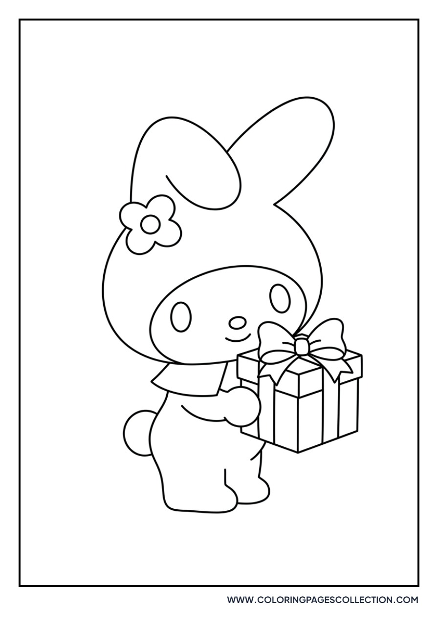 My Melody with a Gift