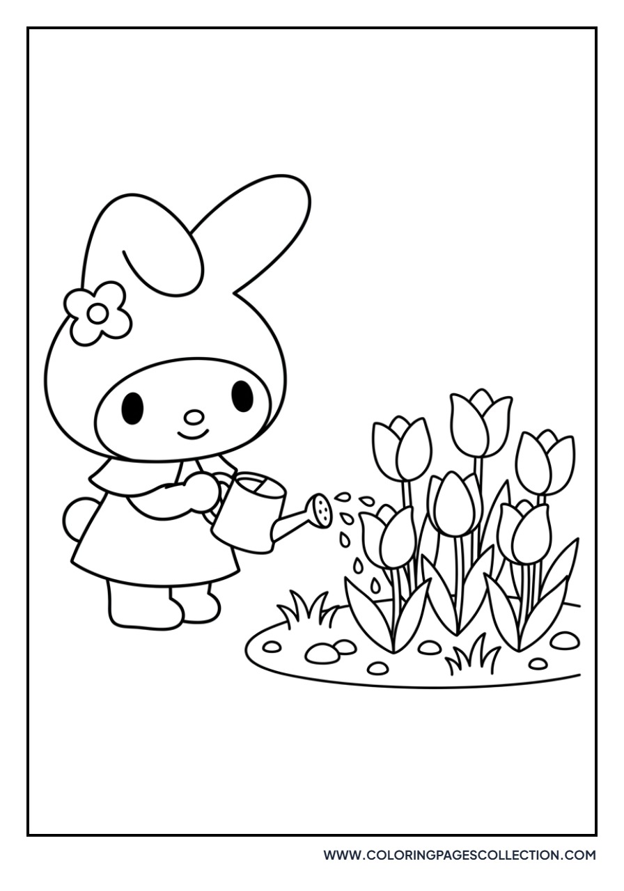My Melody with Flowers