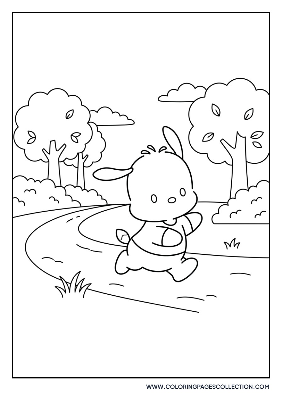 Pochacco Running Fast