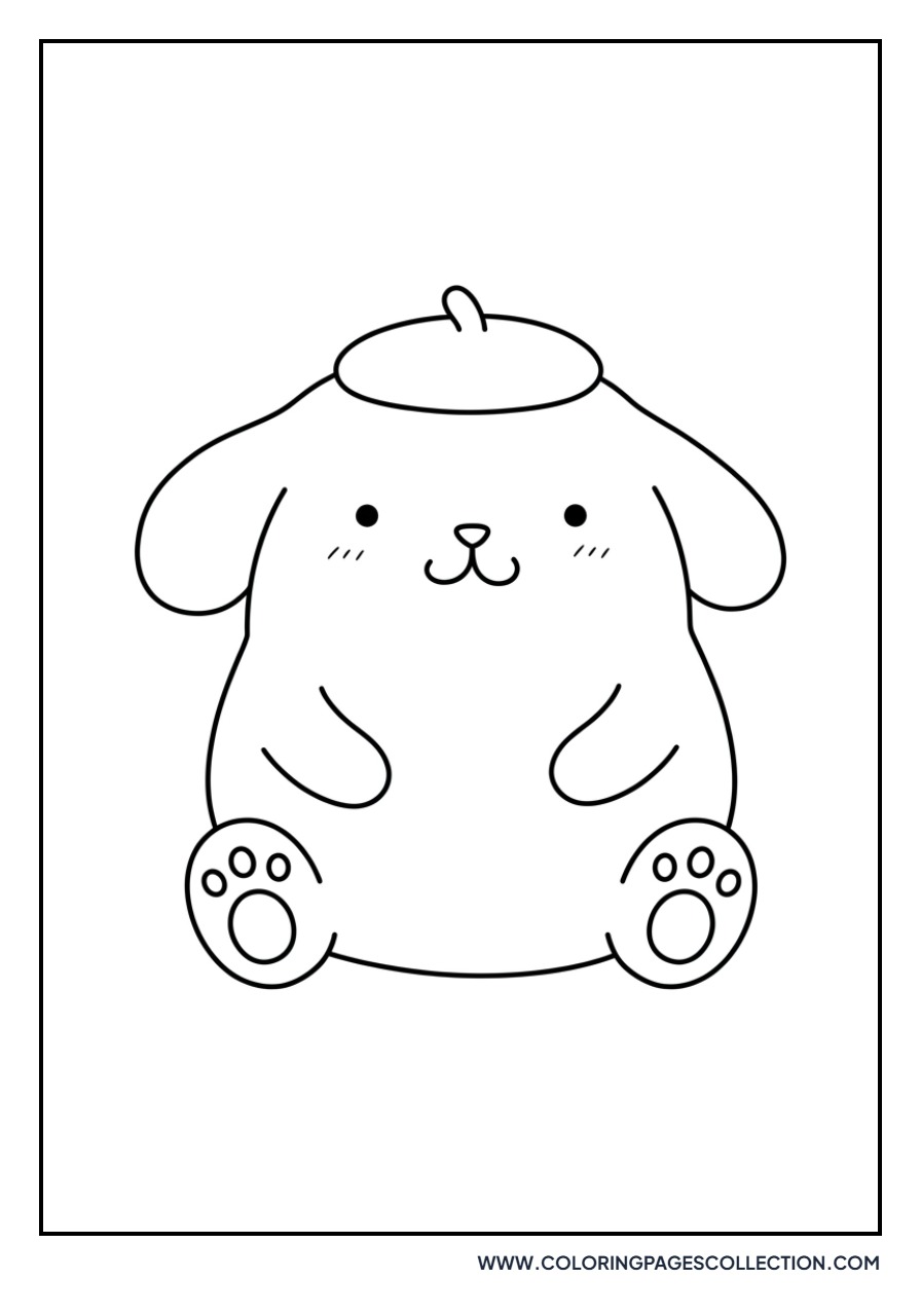 Pompompurin with a Hat